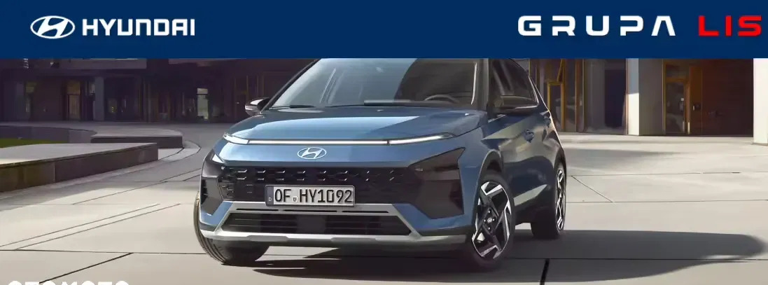 samochody osobowe Hyundai Bayon cena 88560 przebieg: 15, rok produkcji 2024 z Kazimierz Dolny